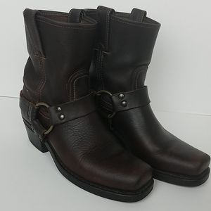 Frye Leather Harness Boot Sz 7.5